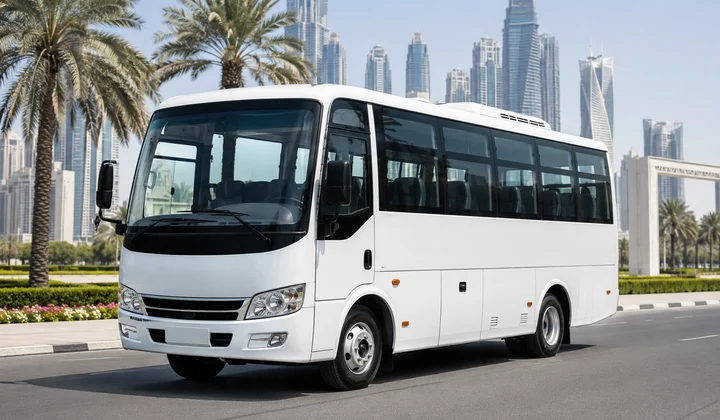Twenty-seat passenger bus