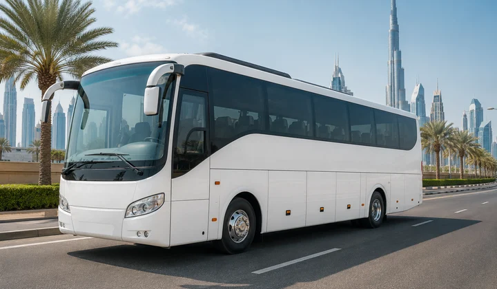 Fifty-seat luxury coach