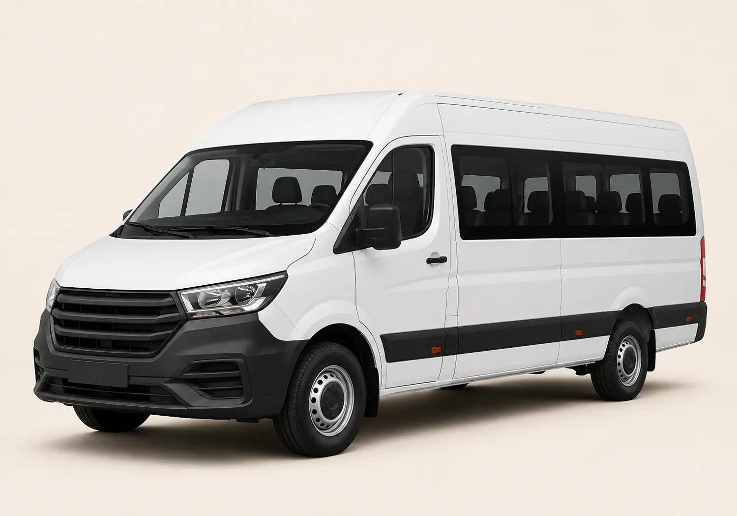 15 seater van alternative for passenger and luggage requirements in Dubai