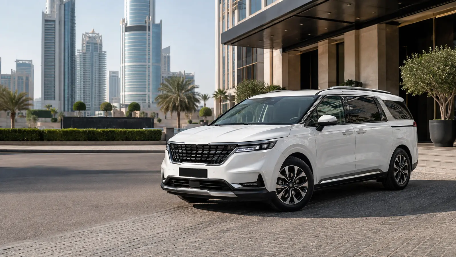 8 Seater Car Rental Dubai available from Bus World in Dubai