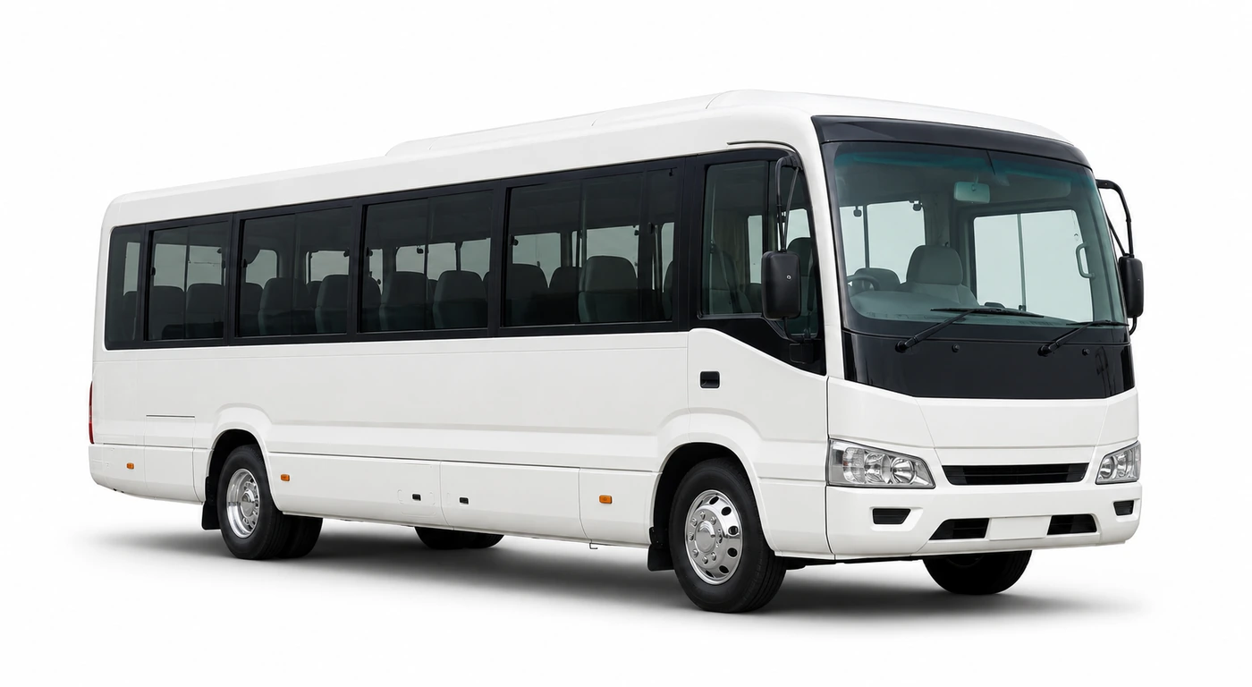 30 Seater Bus Rental Dubai for a private Hatta sightseeing tour.