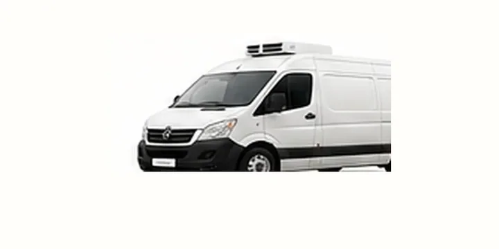 Chiller van for refrigerated commercial deliveries