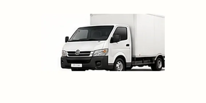 Delivery van for business cargo transport in Dubai