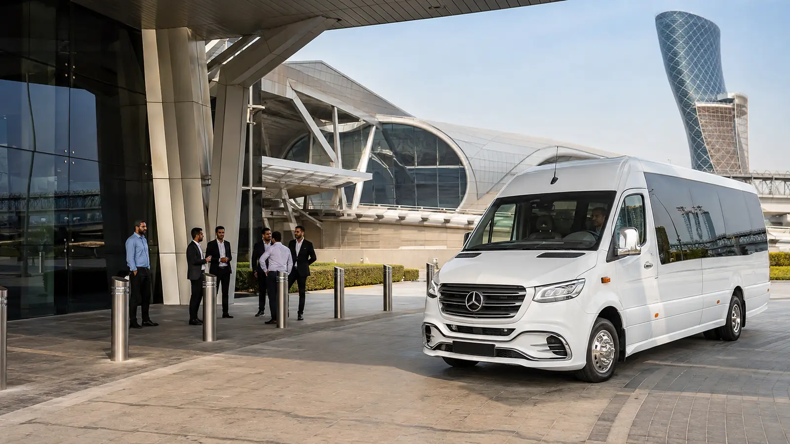 Group transport to ADNEC Centre Abu Dhabi