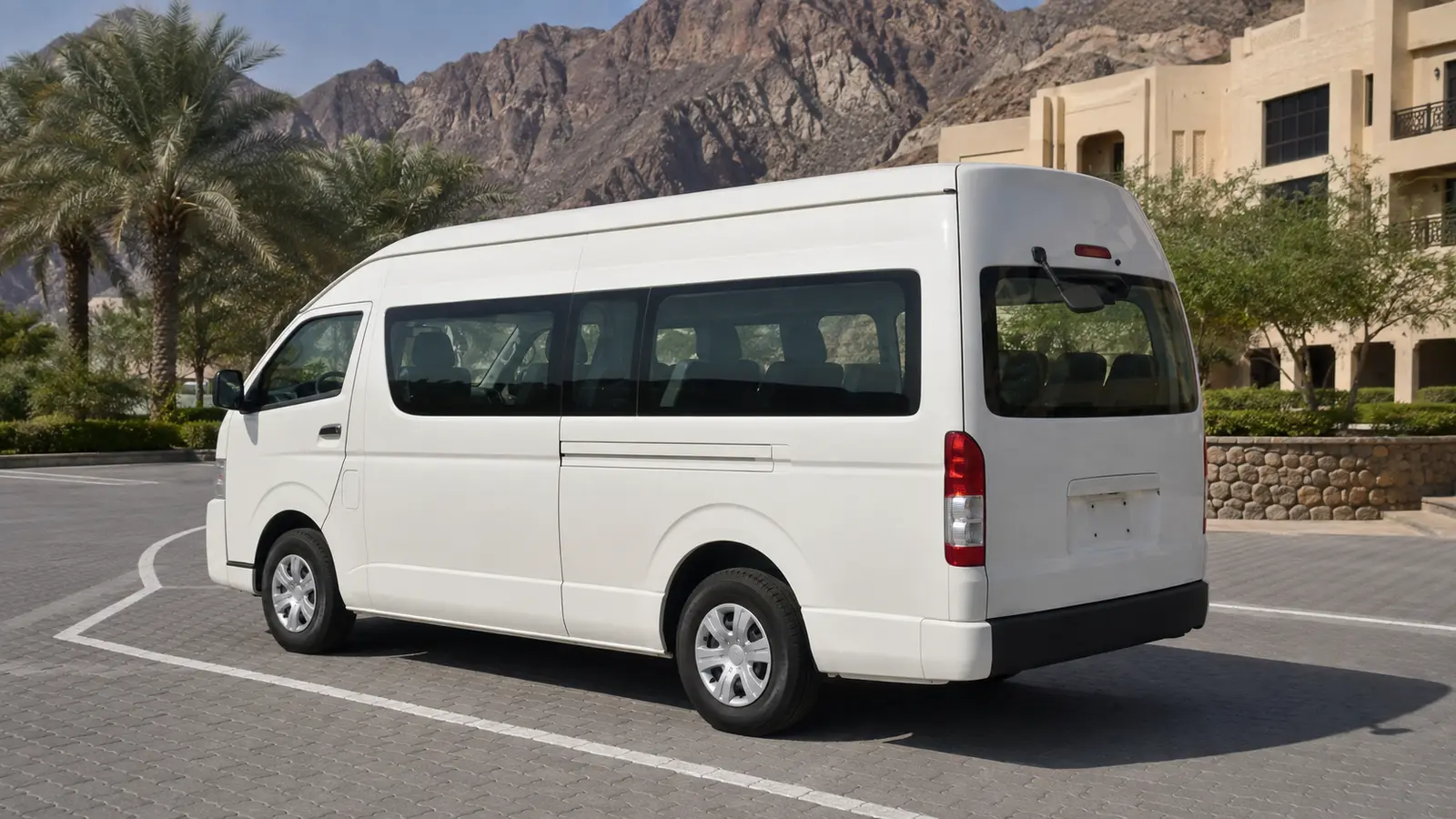 13–15 seater van for hotel and family transport in Fujairah
