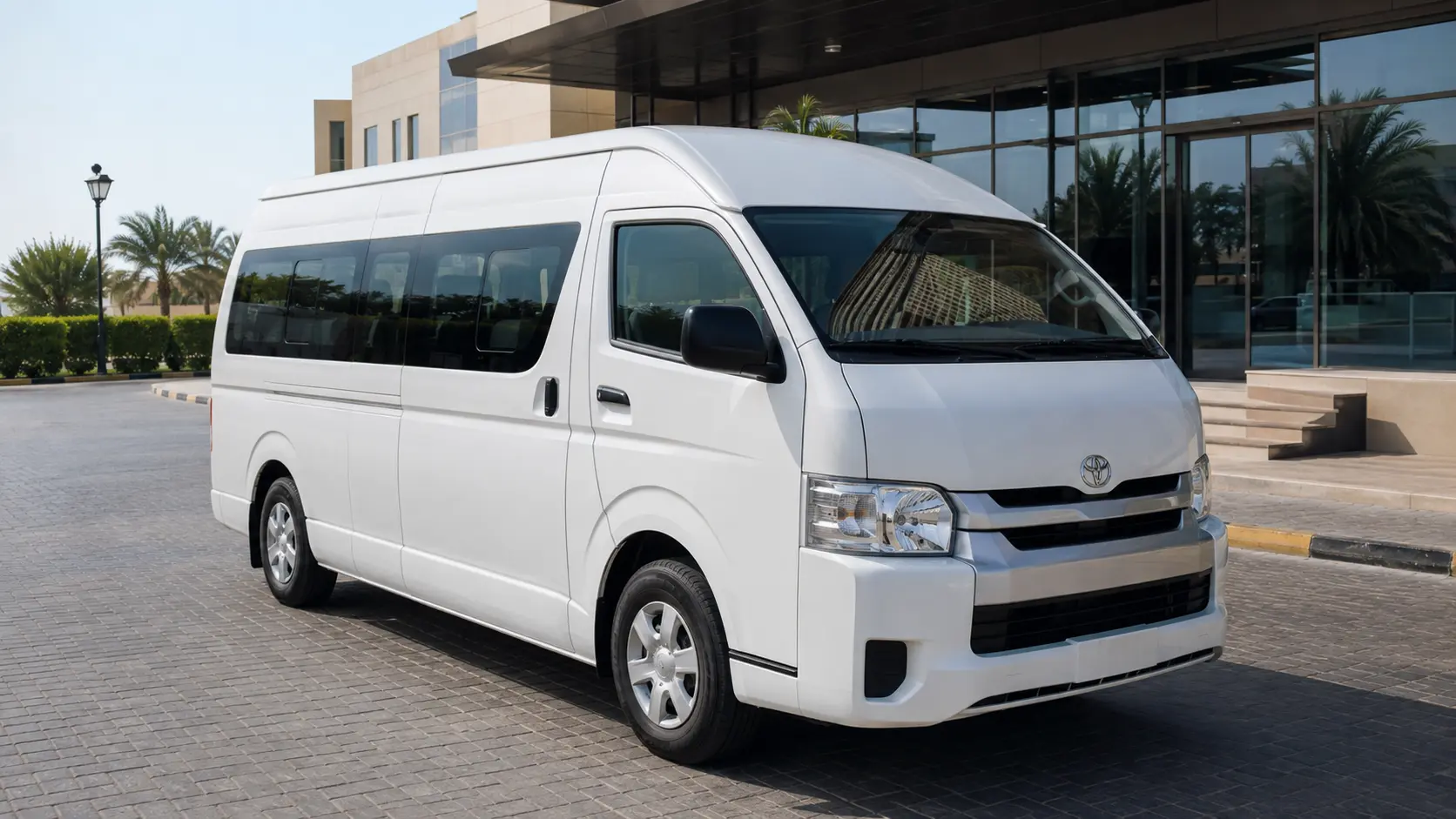 13–15 seater van for school family and team transport in Umm Al Quwain