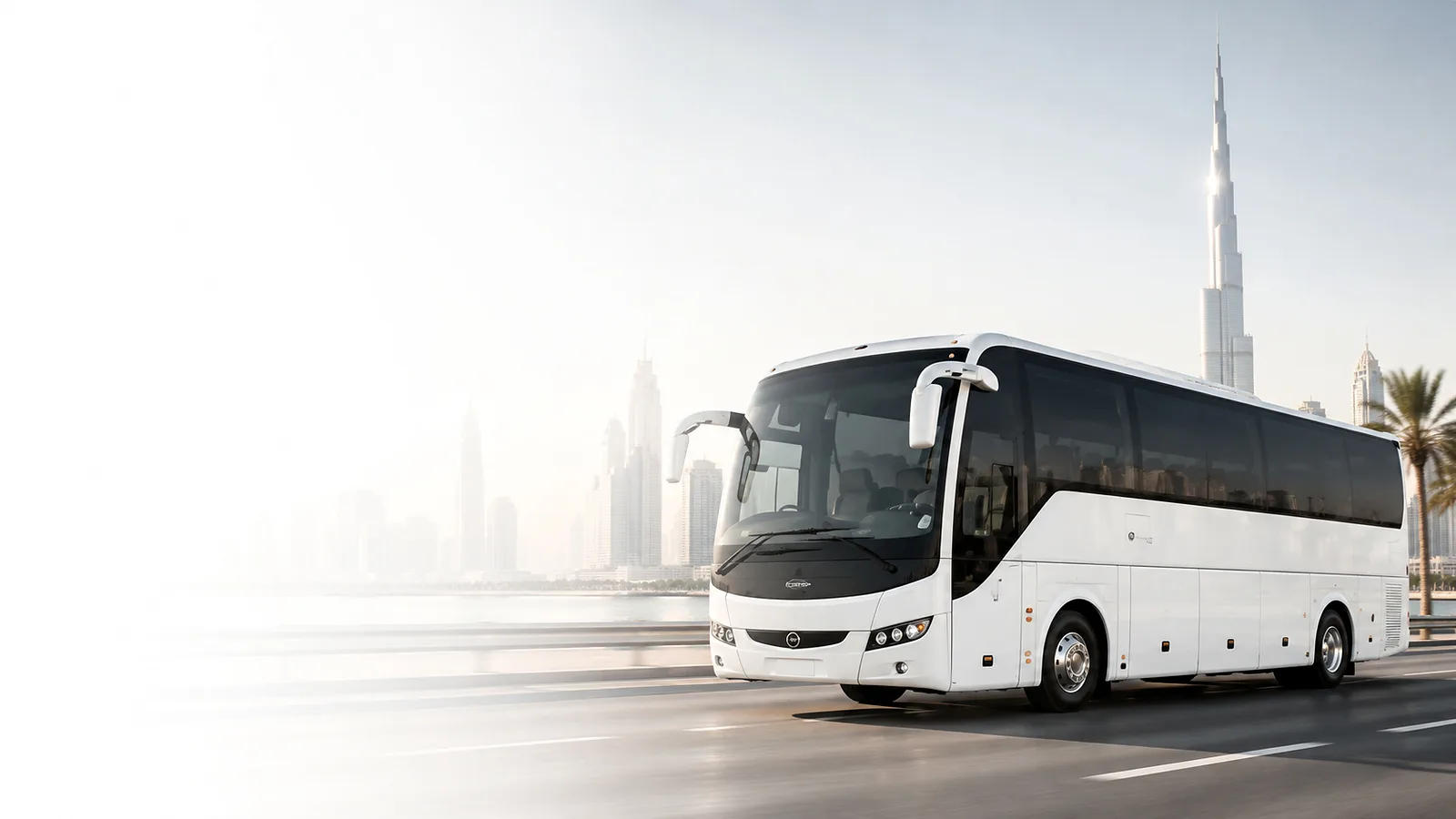 Sharjah to Dubai Mall transfer vehicle