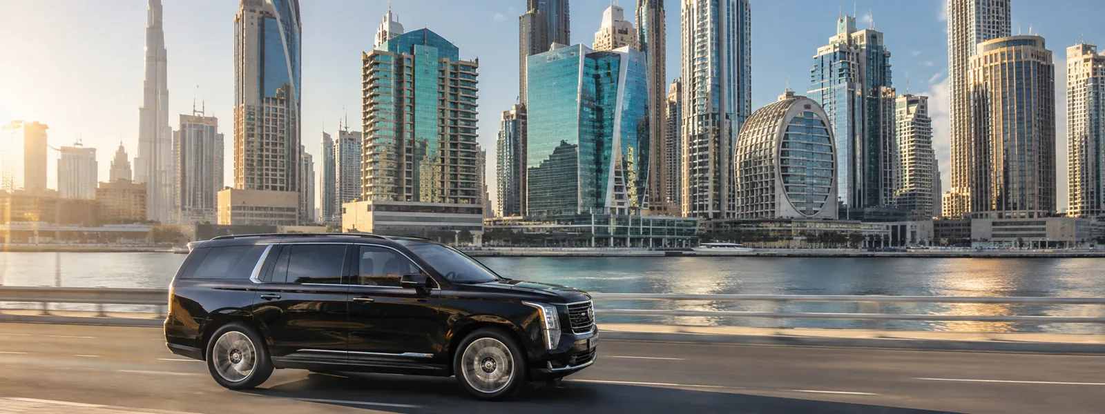 Premium executive SUV providing corporate transport in Dubai