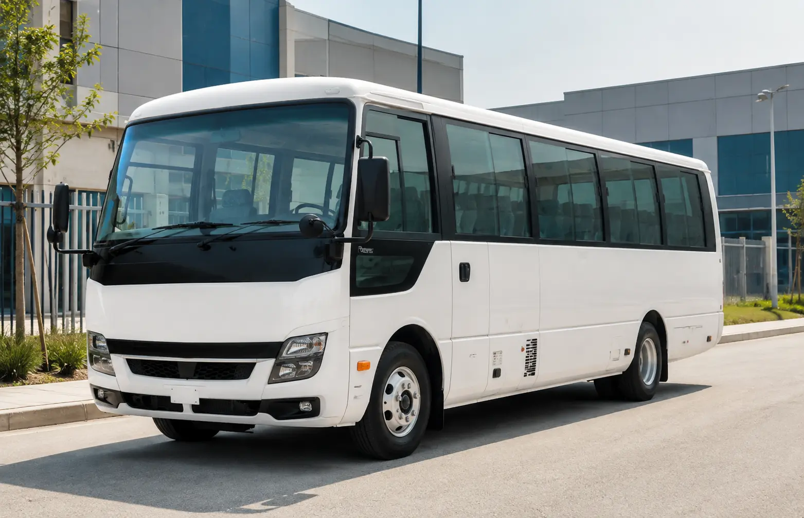 Hotel workforce and shift transport vehicle in Dubai